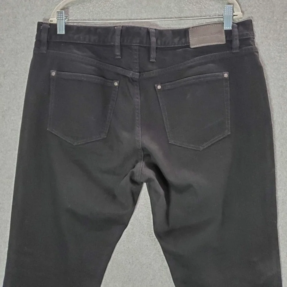 Michael Kors Men Jeans  36x32 Black Parker Slim Fit American Mill Denim‎